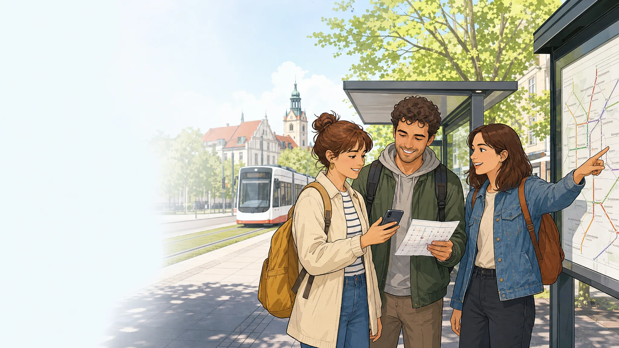 BesserStudy Deutsch-Lernszene für A2