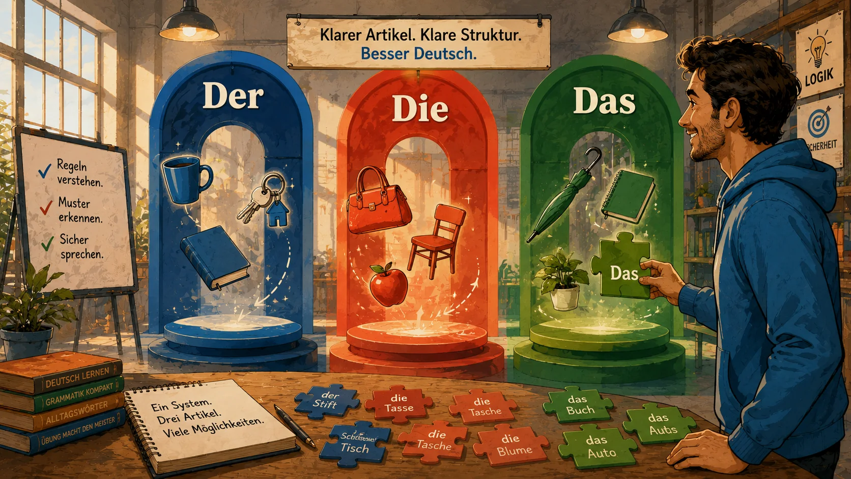 Der Die Das Regeln: Deutsche Artikel einfach lernen